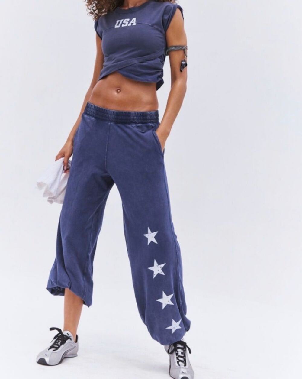 NWOT  Free People Hot Shot Match Day Crossover Set | Size M
